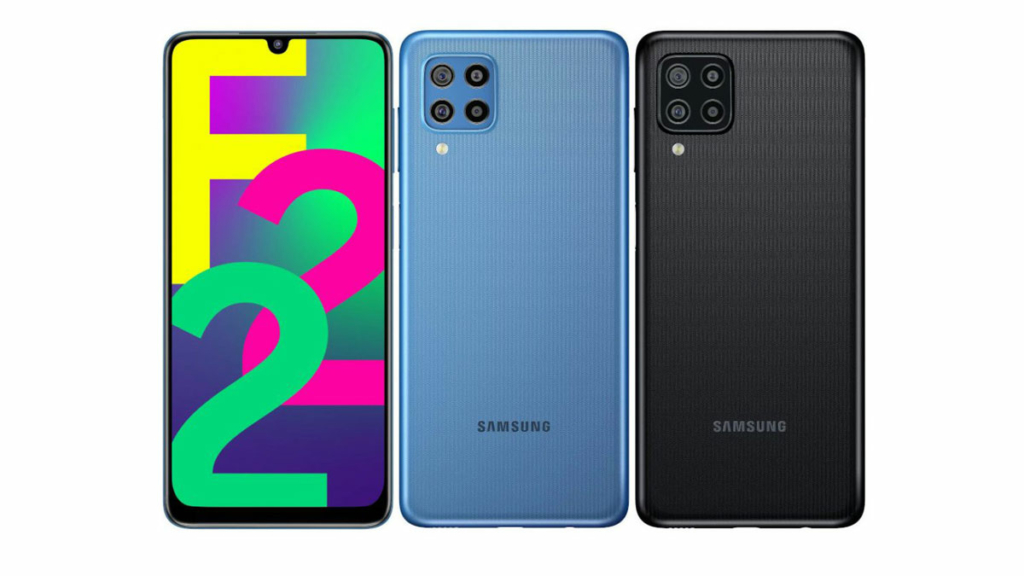 samsung f22 blue