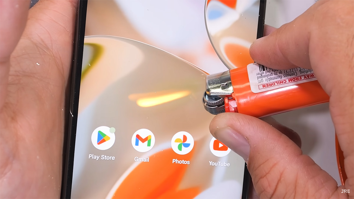 google pixel 9 pro xl duribility test 8 تست مقاومت گوشی Pixel 9 Pro XL گوگل