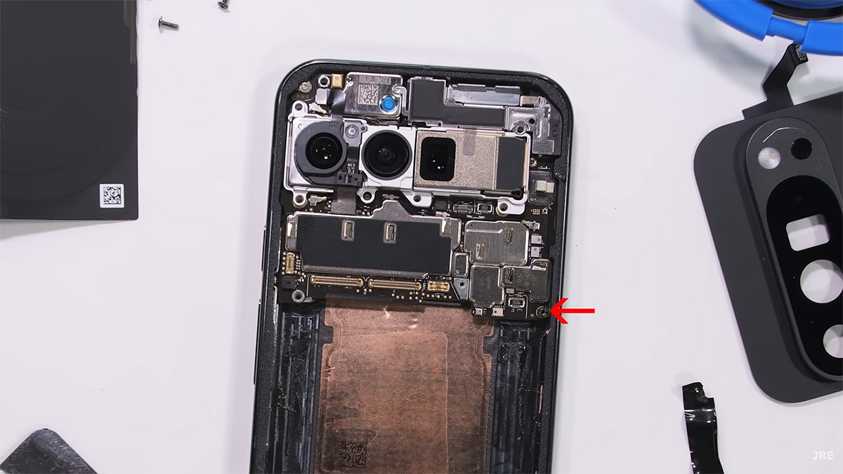 google pixel 9 pro xl teardown 12 کالبدشکافی Pixel 9 Pro XL گوگل