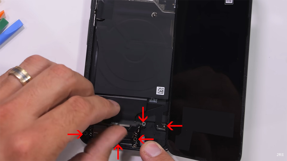 google pixel 9 pro xl teardown 2 کالبدشکافی Pixel 9 Pro XL گوگل