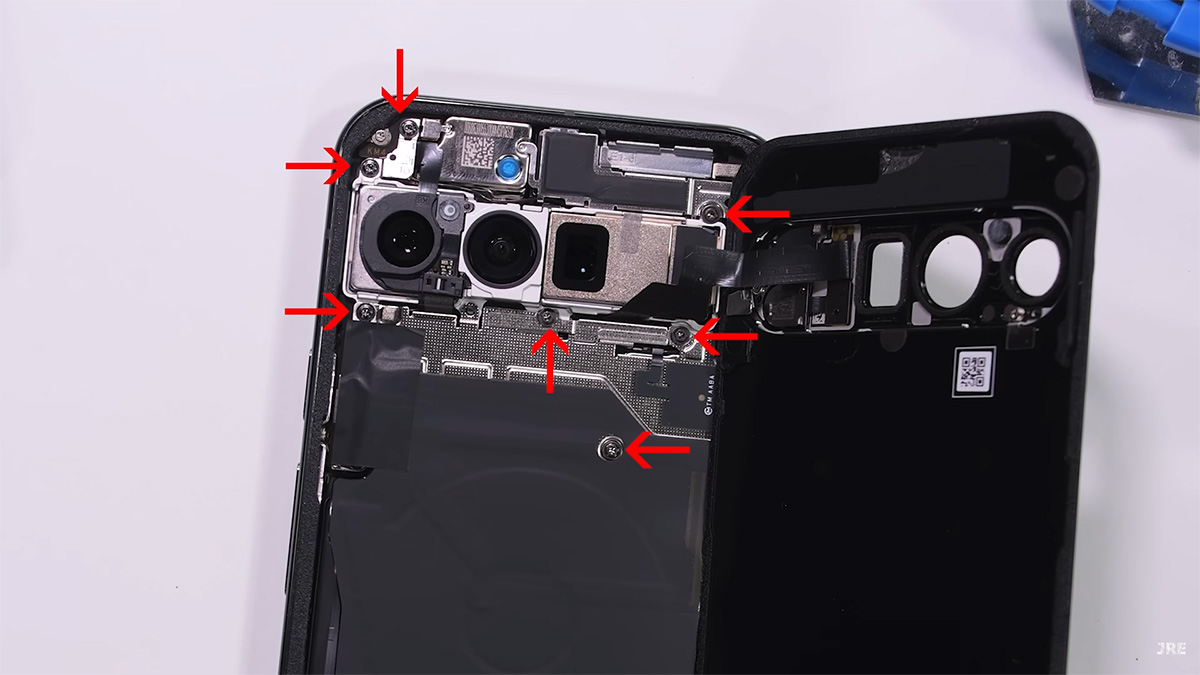google pixel 9 pro xl teardown 3 کالبدشکافی Pixel 9 Pro XL گوگل