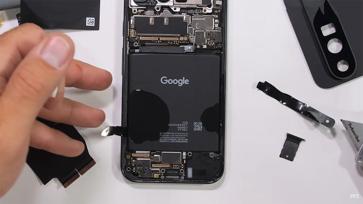 google pixel 9 pro xl teardown 6 کالبدشکافی Pixel 9 Pro XL گوگل