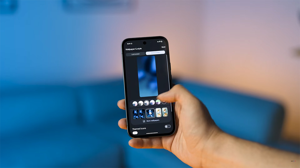 google pixel 9a UI بررسی گوشی Pixel 9a گوگل