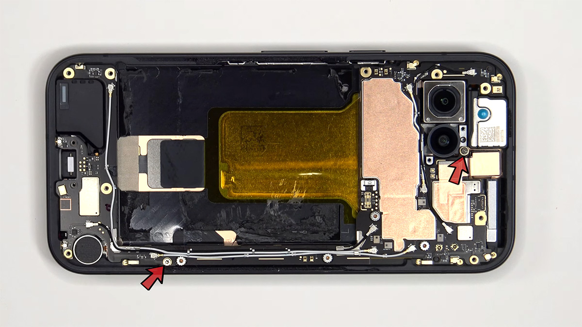 google pixel 9a teardown 9 کالبدشکافی Pixel 9a گوگل