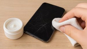 آموزش از بین بردن خط و خش گلس گوشی