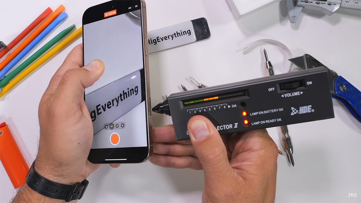 iphone 16 pro max durability test 3 تست مقاومت گوشی iPhone 16 Pro Max