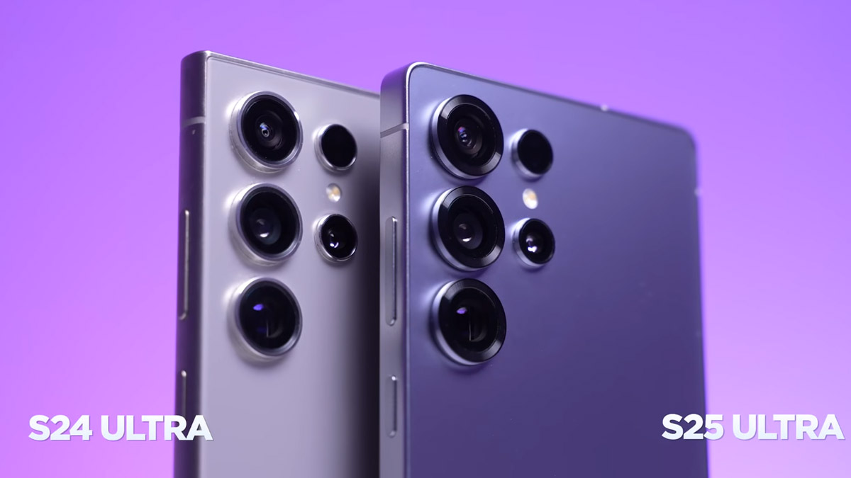 مقایسه طراحی S24 Ultra و S25 Ultra