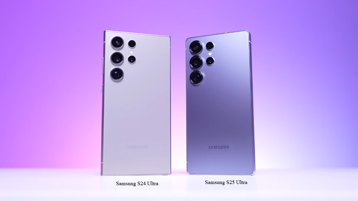 مقایسه طراحی S24 Ultra و S25 Ultra