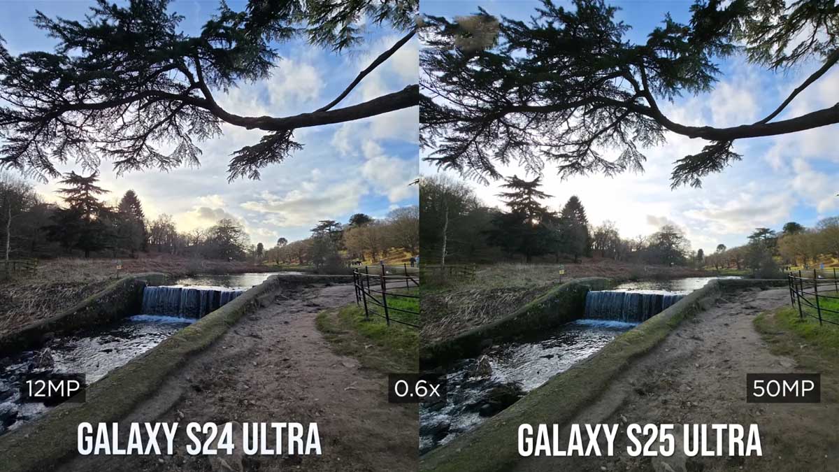 مقایسه دوربین S24 Ultra و S25 Ultra