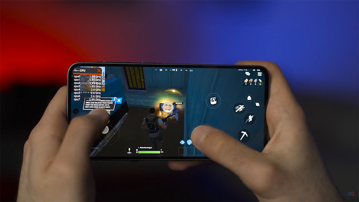 تست بازی فورتنایت