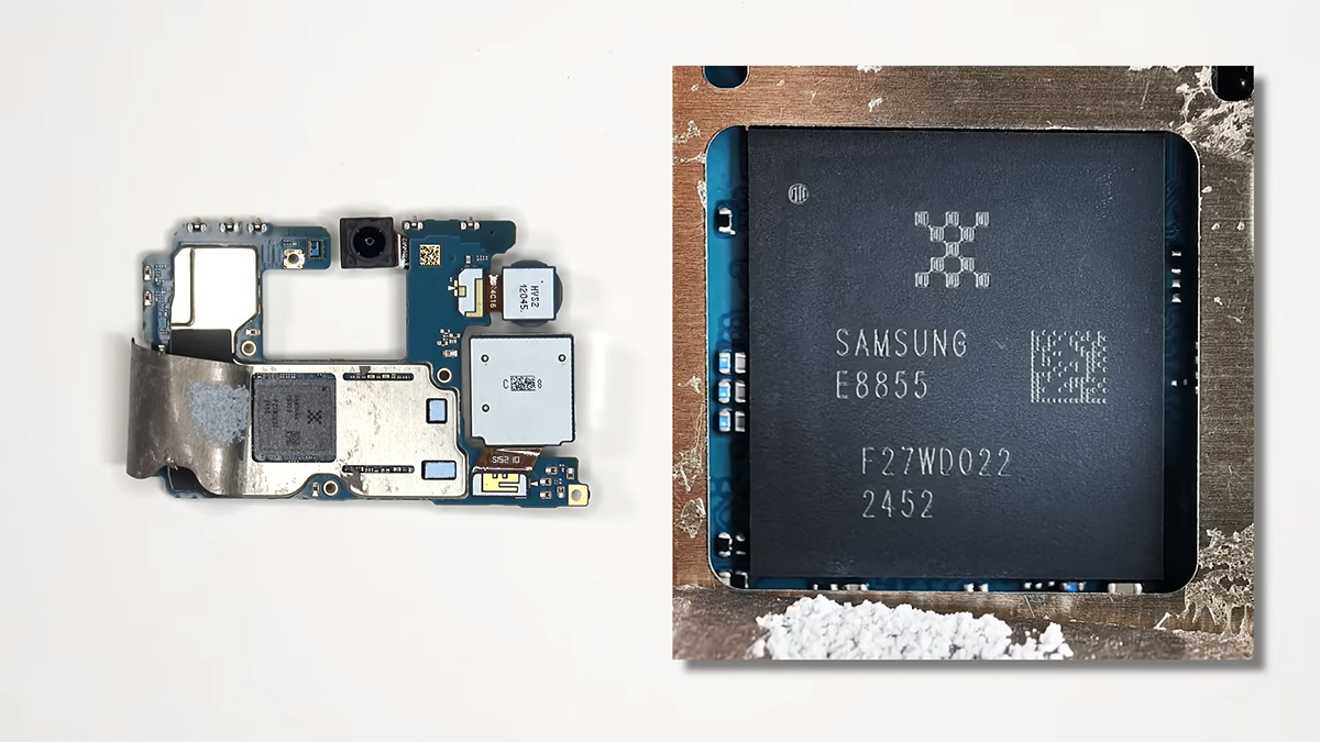 samsung a56 teardown 10 کالبدشکافی گوشی Samsung A56