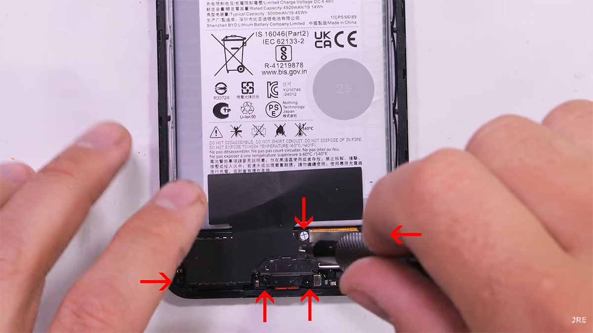 cmf nothing phone 2 pro duribility test 15 تست مقاومت و کالبدشکافی گوشی CMF Nothing Phone 2 Pro