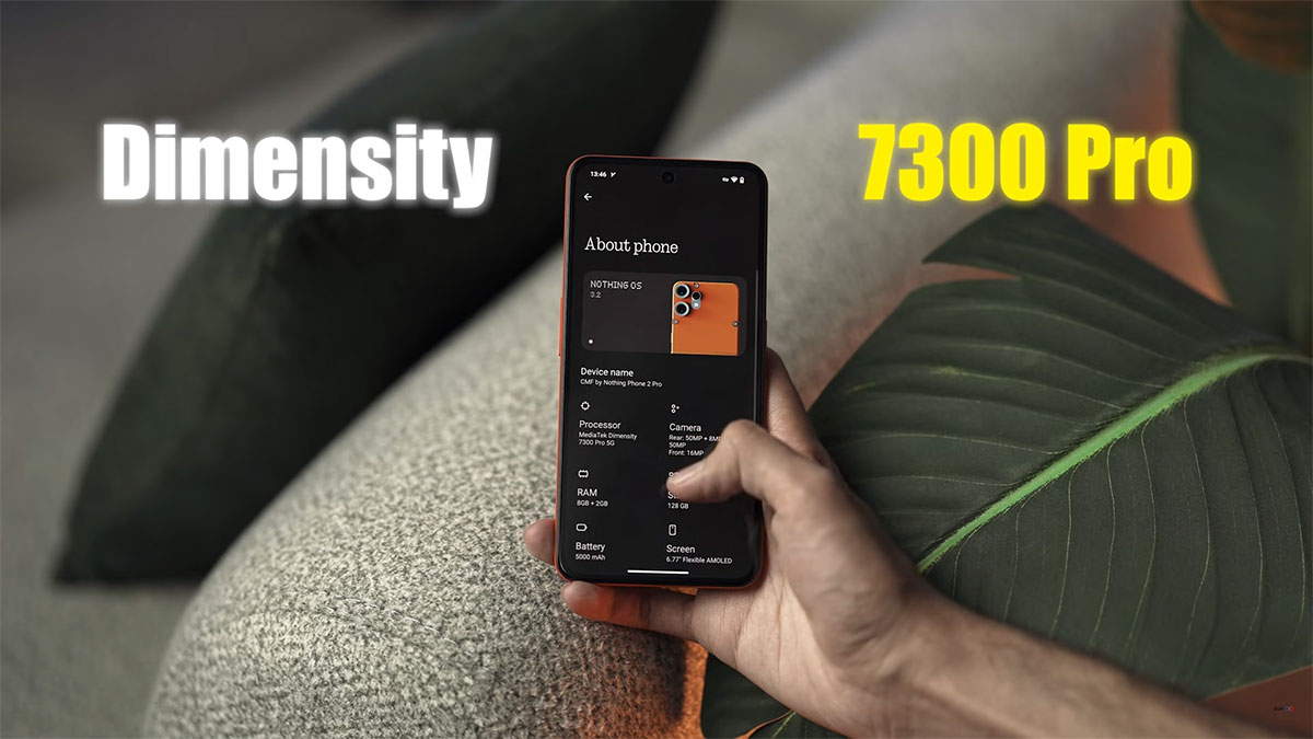 عملکرد پردازشی و نرم‌افزاری گوشی CMF Phone 2 Pro