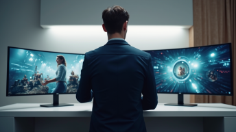 مانیتور خمیده یا تخت بخریم؟