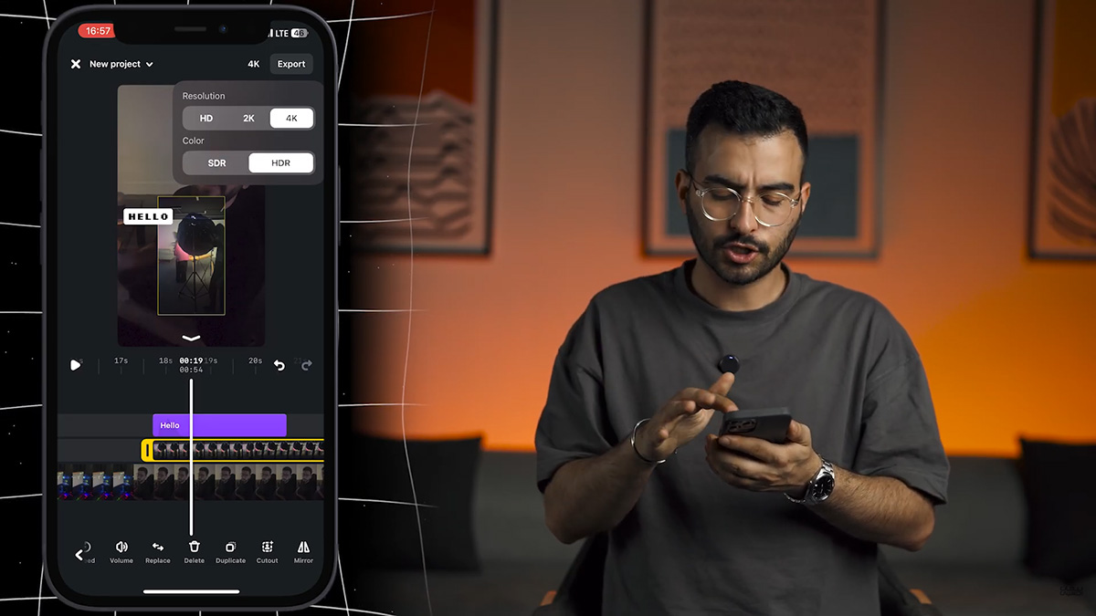 خروجی گرفتن و اشتراک‌گذاری
