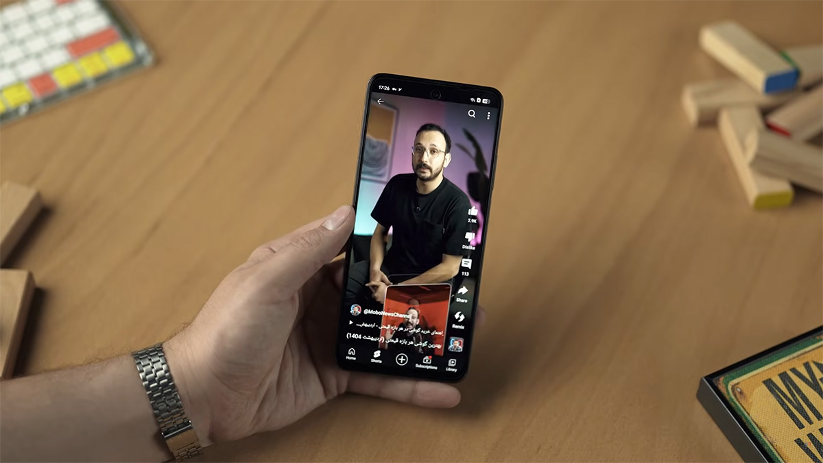 بررسی صفحه نمایش realme C75