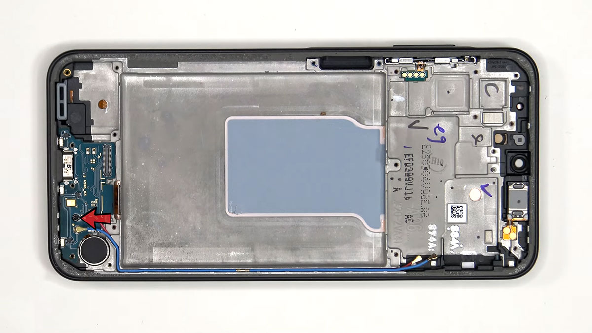 samsung a26 teardown 15 کالبدشکافی گوشی Samsung A26