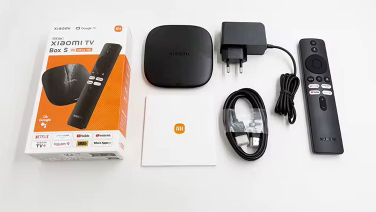 تو جعبه Xiaomi Mi Box S (3rd Gen) چیا هست؟