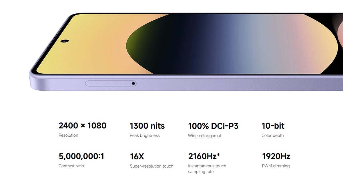 بررسی صفحه نمایش گوشی Redmi Note 14S شیائومی