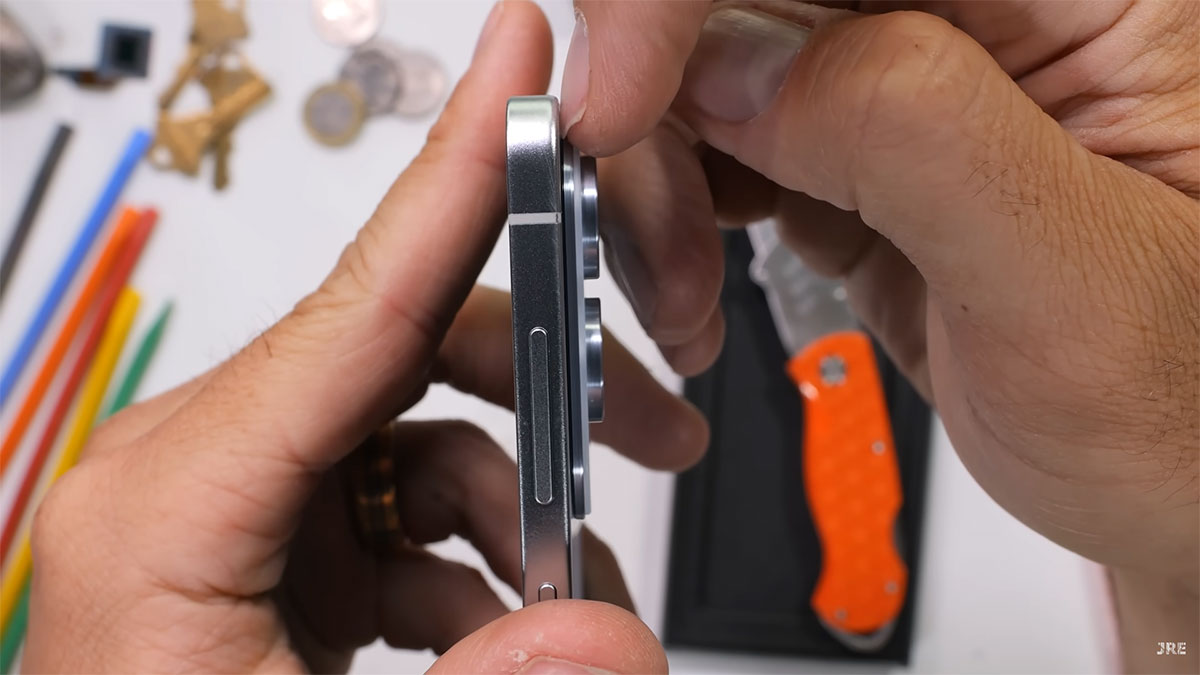 samsung s25 edge duribility test 1 تست مقاومت گوشی Samsung S25 Edge