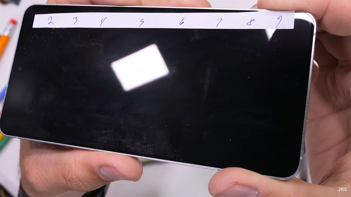 samsung s25 edge duribility test 4 تست مقاومت گوشی Samsung S25 Edge