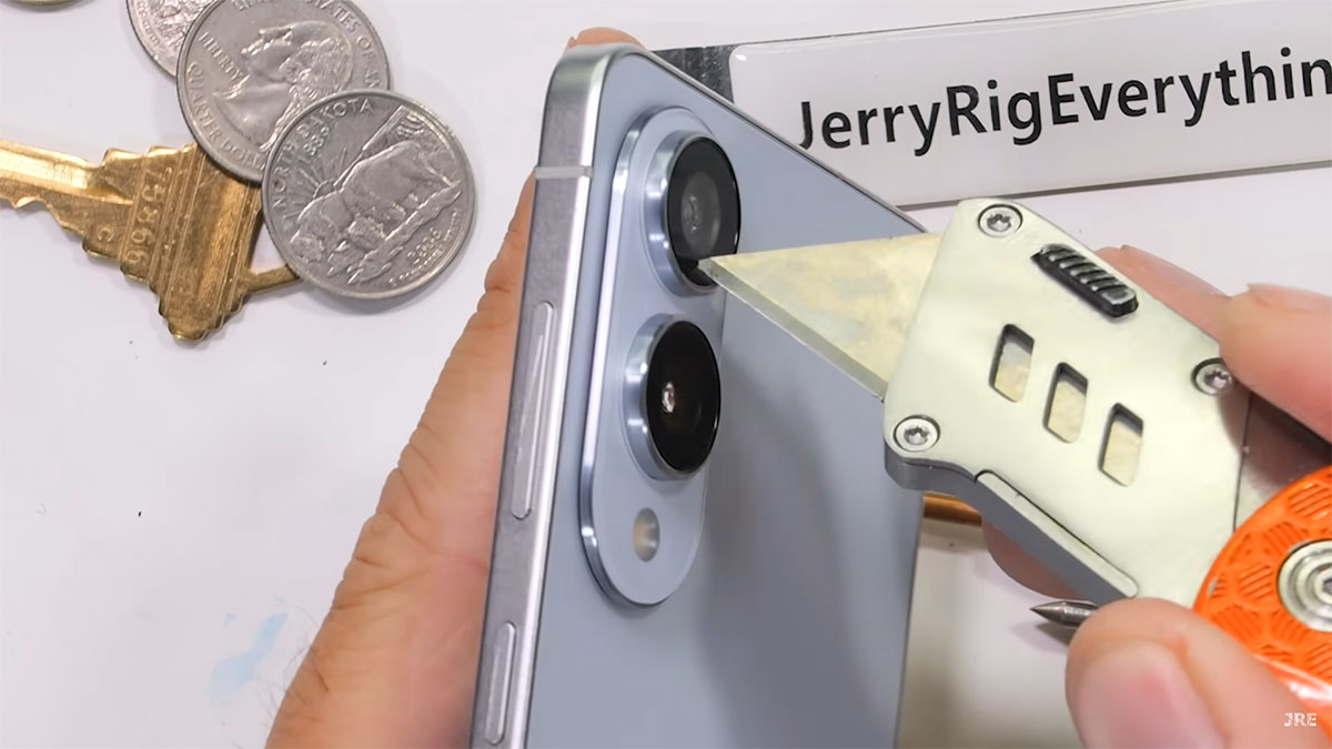 samsung s25 edge duribility test 6 تست مقاومت گوشی Samsung S25 Edge