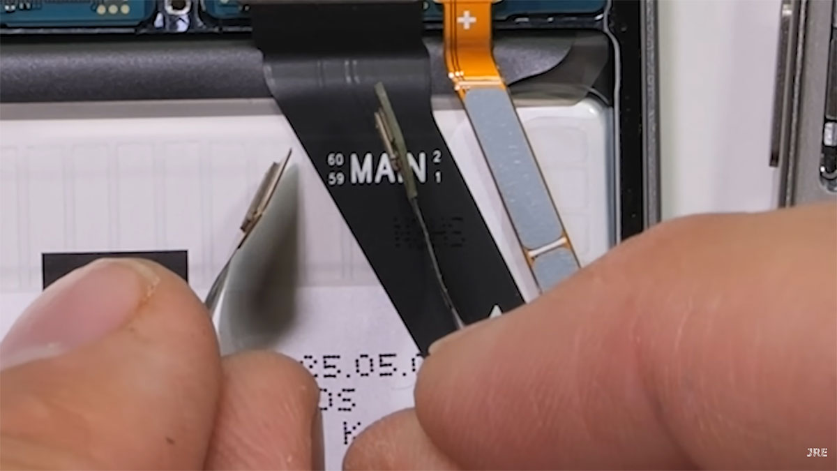 samsung s25 edge teardown 6 کالبدشکافی گوشی Samsung S25 Edge