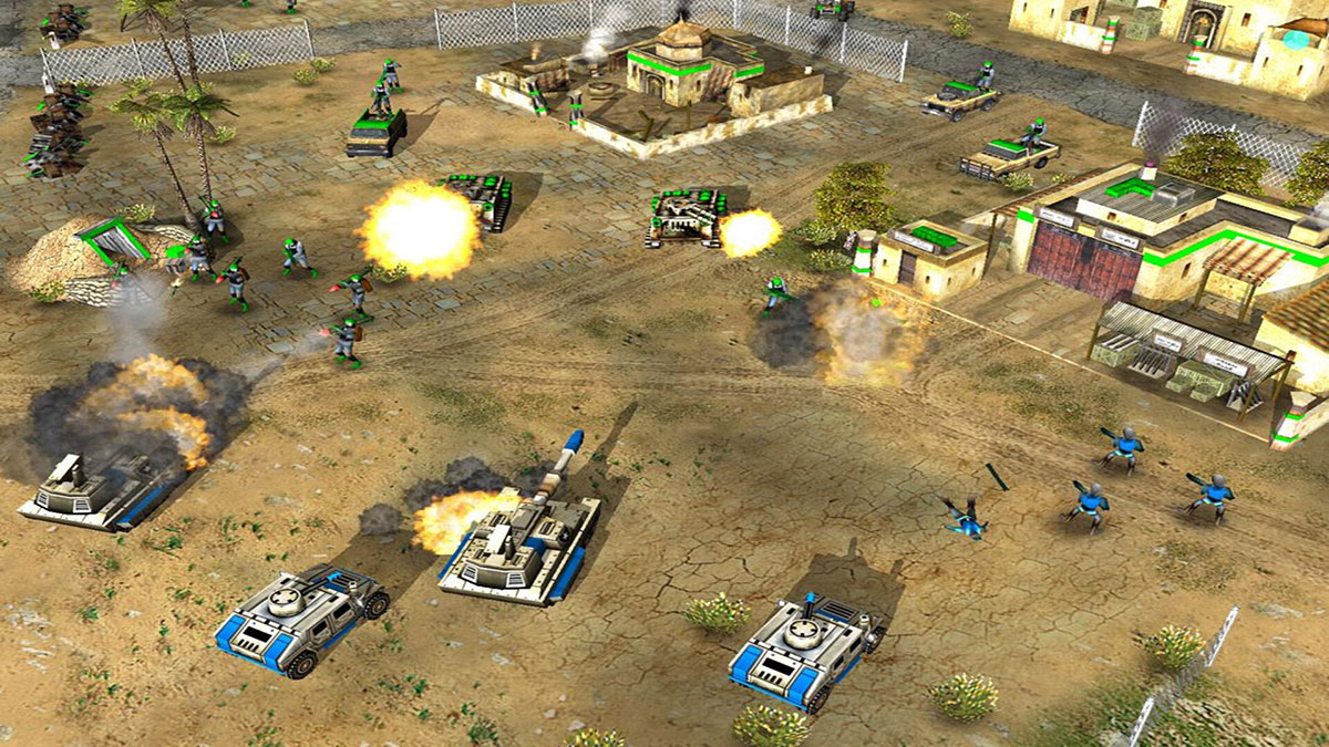 ۱۲. Command & Conquer: Generals (2003): جنگ مدرن با بوی نوستالژی