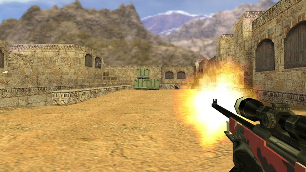 ۱. Counter-Strike 1.6 (2003): سرود ملی گیم‌نت‌ها!