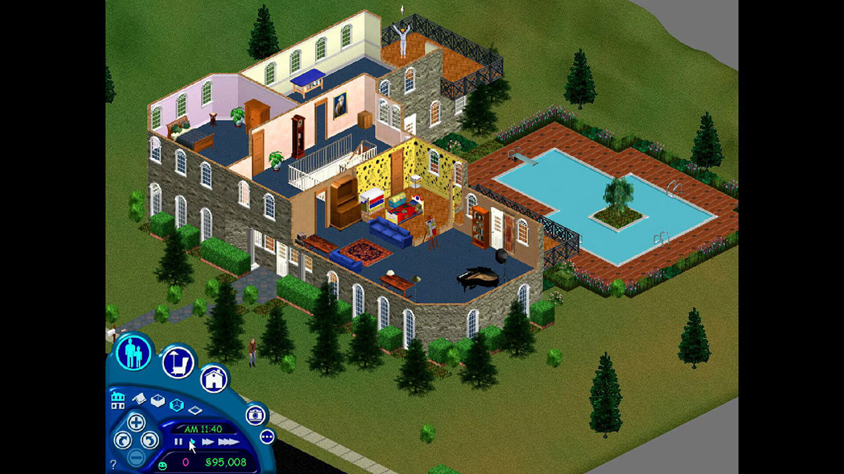 ۱۵. The Sims (2000): شبیه‌ساز زندگی که همه قانون‌ها رو شکست
