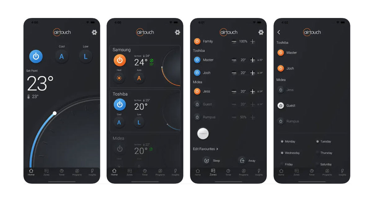 برنامه AirTouch