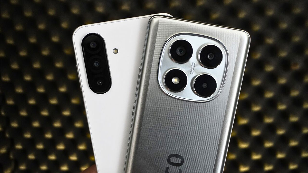 مقایسه طراحی و کیفیت ساخت سامسونگ A26 و Poco X7