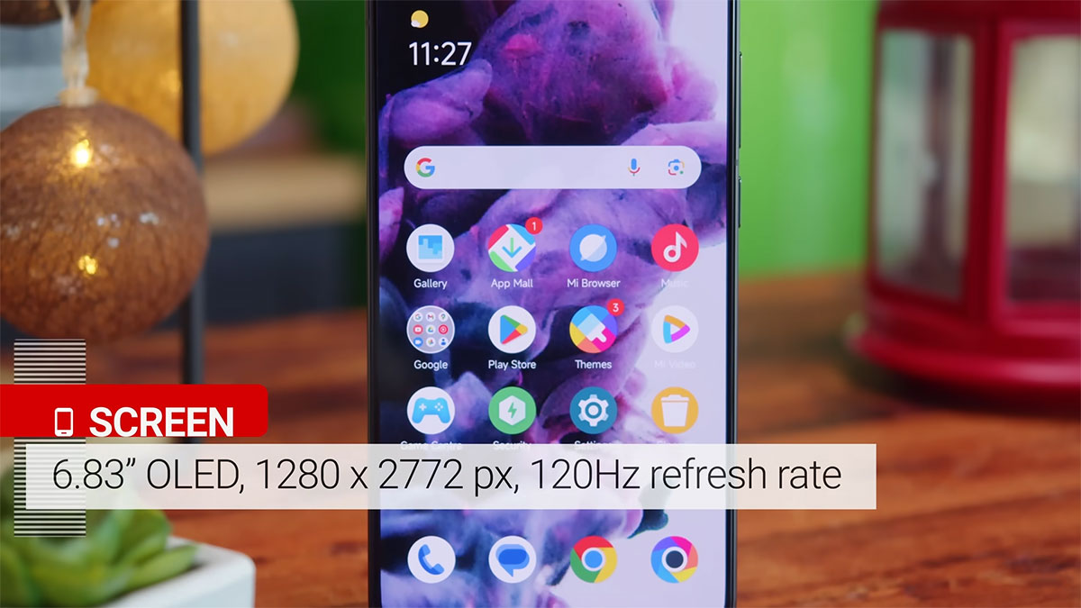 بررسی نمایشگر گوشی Poco F7