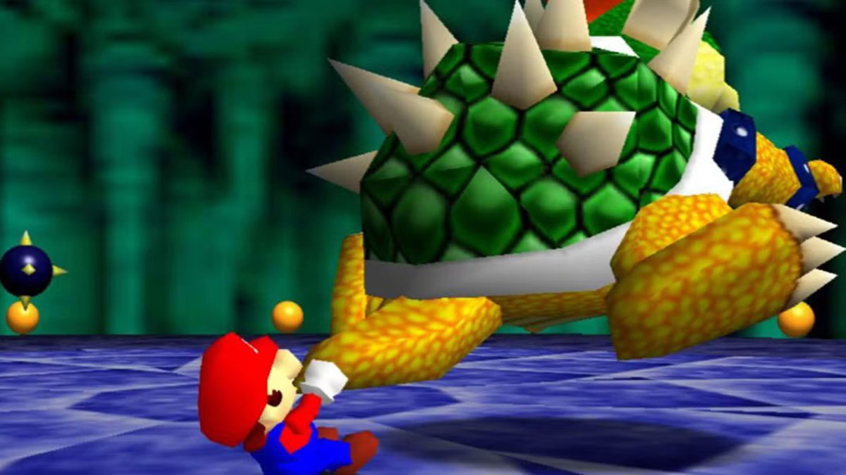 ۱۵. باوزر (Bowser) - بازی Super Mario 64 (1996)