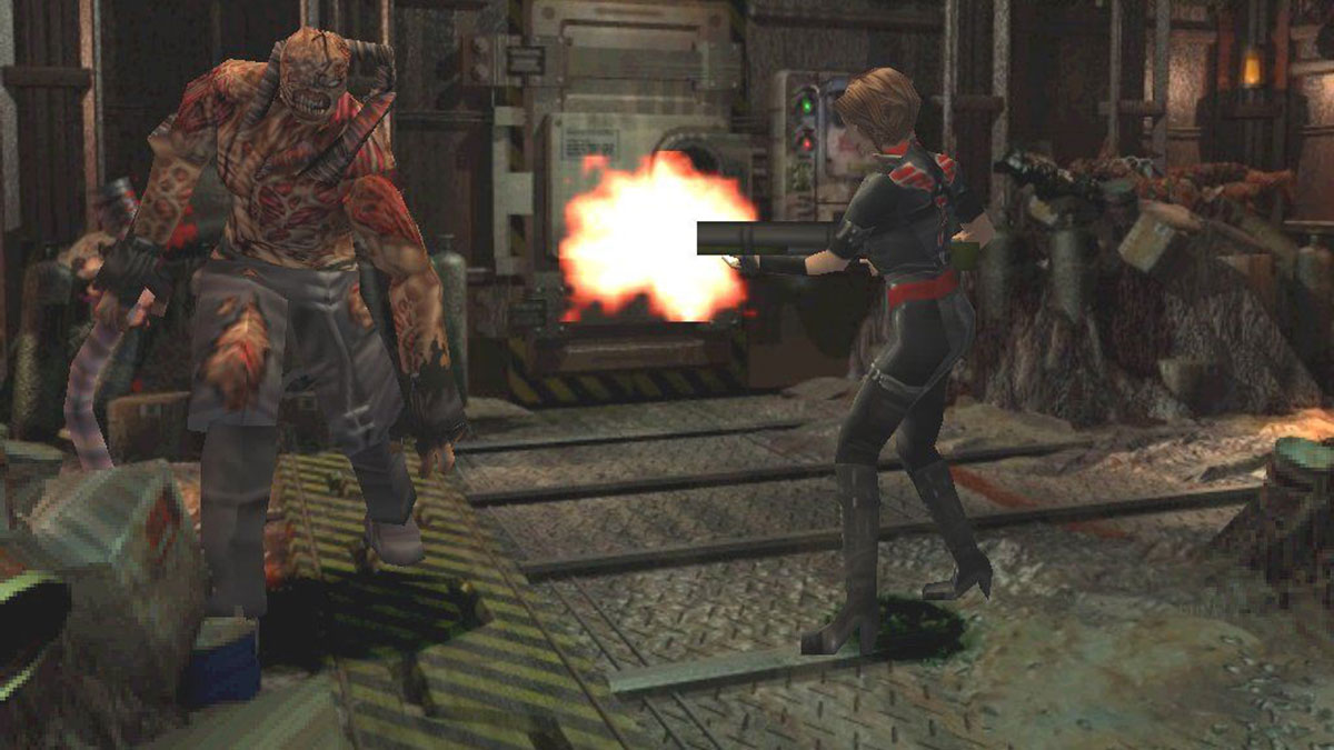 ۱۳. نمسیس (Nemesis) - بازی Resident Evil 3: Nemesis (1999)