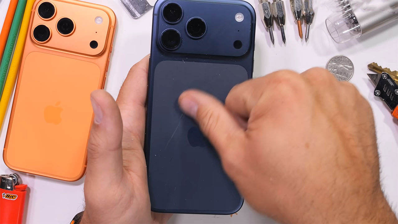 apple iphone 17 pro duribility test 16 تست مقاومت گوشی iPhone 17 Pro اپل