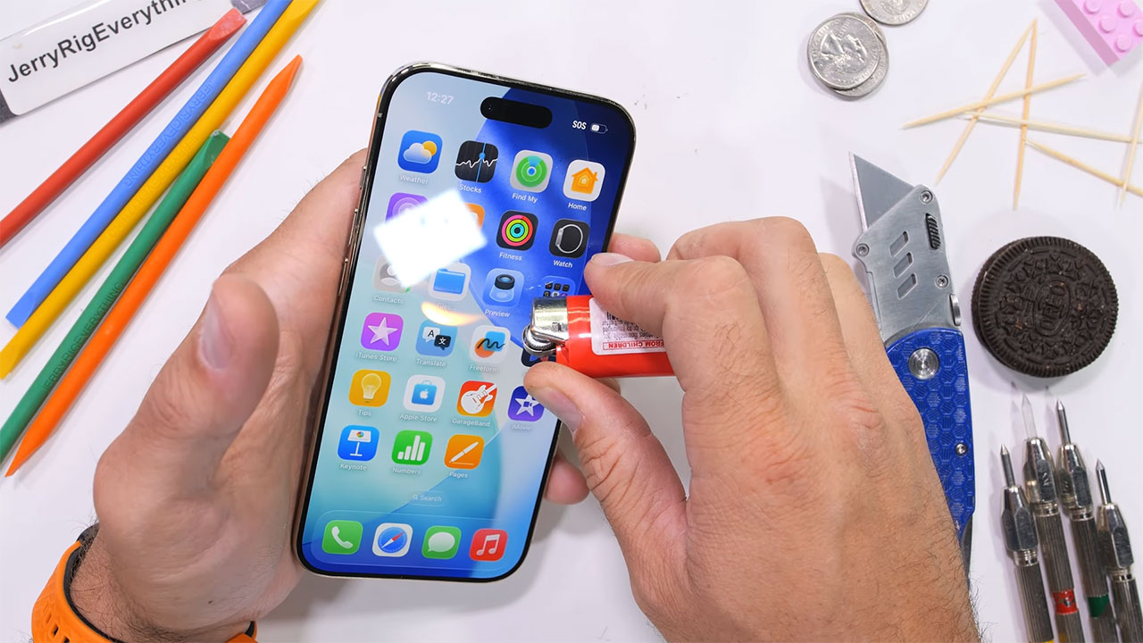 iphone air duribility test 10 تست مقاومت گوشی iPhone Air