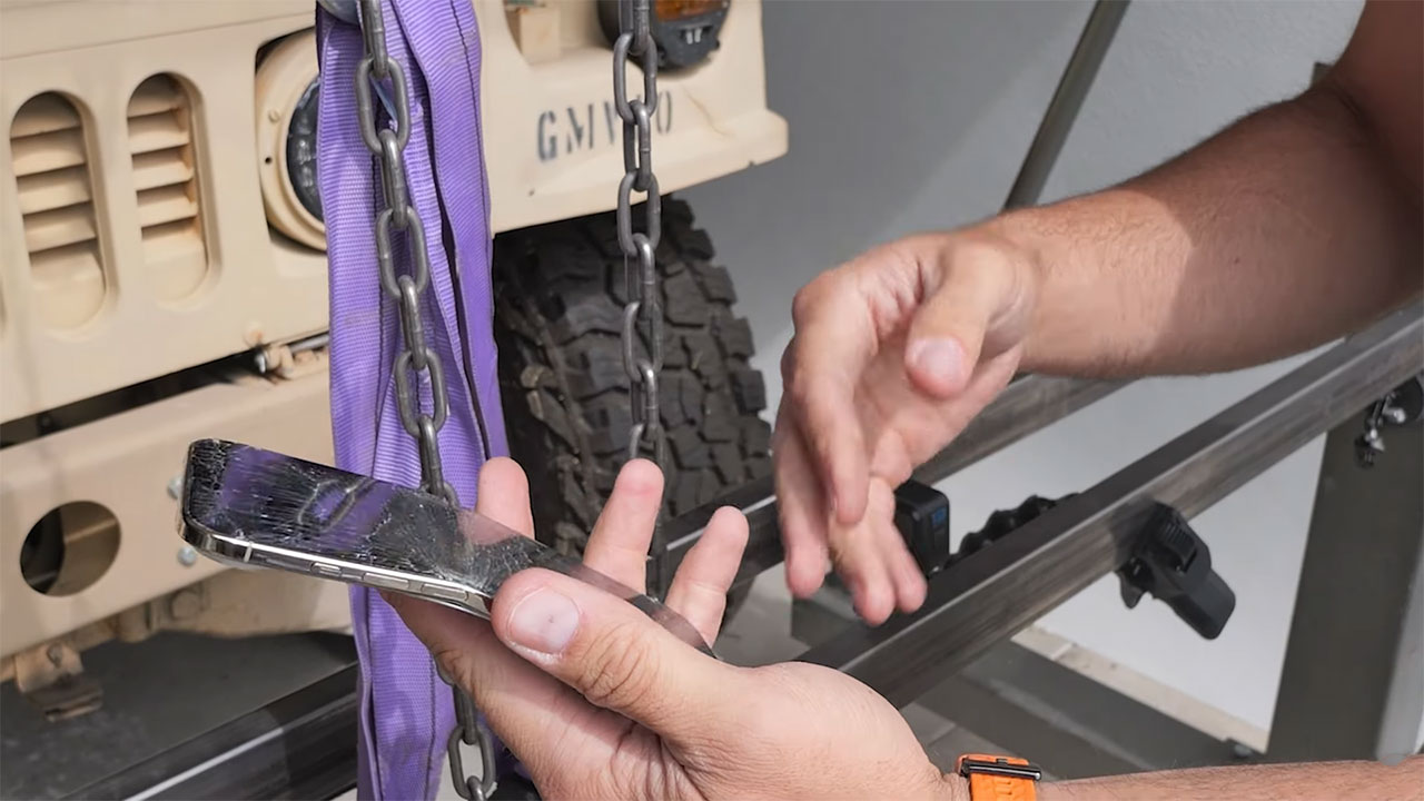 iphone air duribility test 14 تست مقاومت گوشی iPhone Air