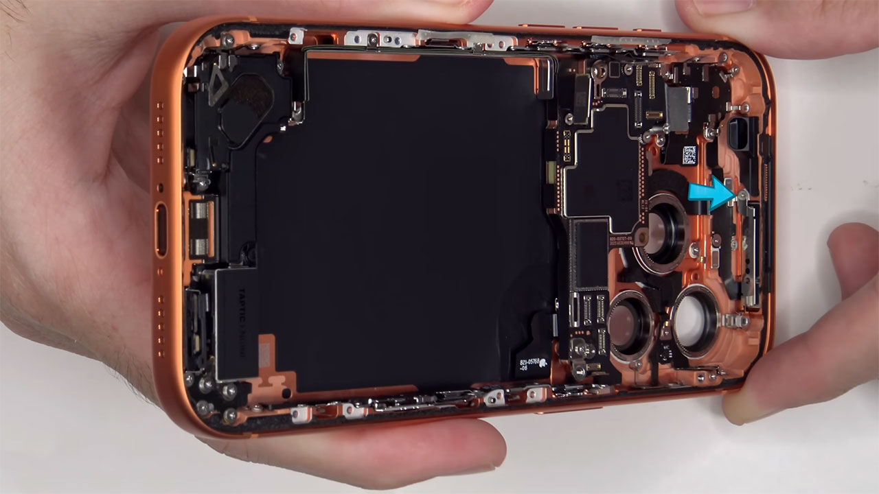 apple iphone 17 pro teardown 17 کالبدشکافی گوشی iPhone 17 Pro اپل