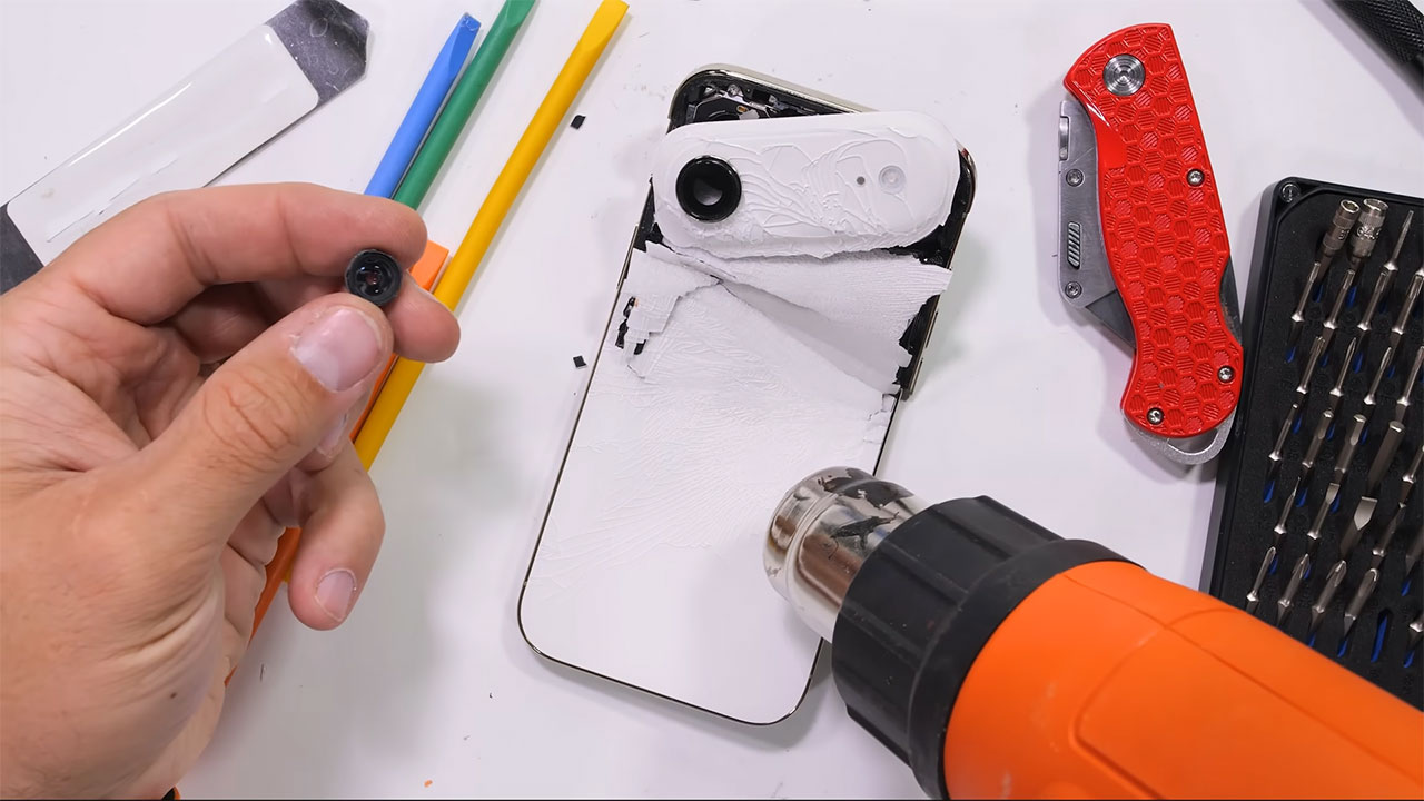 apple iphone air teardown 1 کالبدشکافی گوشی iPhone Air