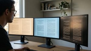 مقایسه تاثیر نوع صفحه نمایش روی خستگی چشم