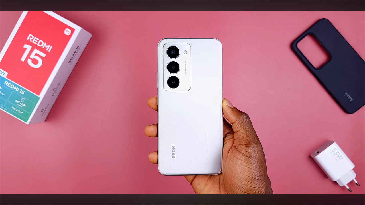 بررسی طراحی گوشی Redmi 15 4G شیائومی