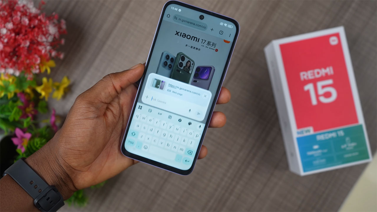 بررسی نرم‌افزار گوشی Redmi 15 4G شیائومی