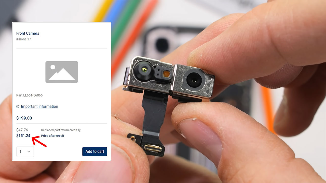 iphone 17 teardown 13 کالبدشکافی گوشی iPhone 17