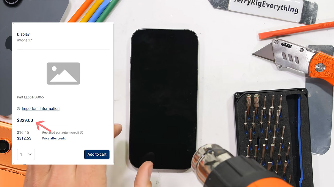 iphone 17 teardown 7 کالبدشکافی گوشی iPhone 17