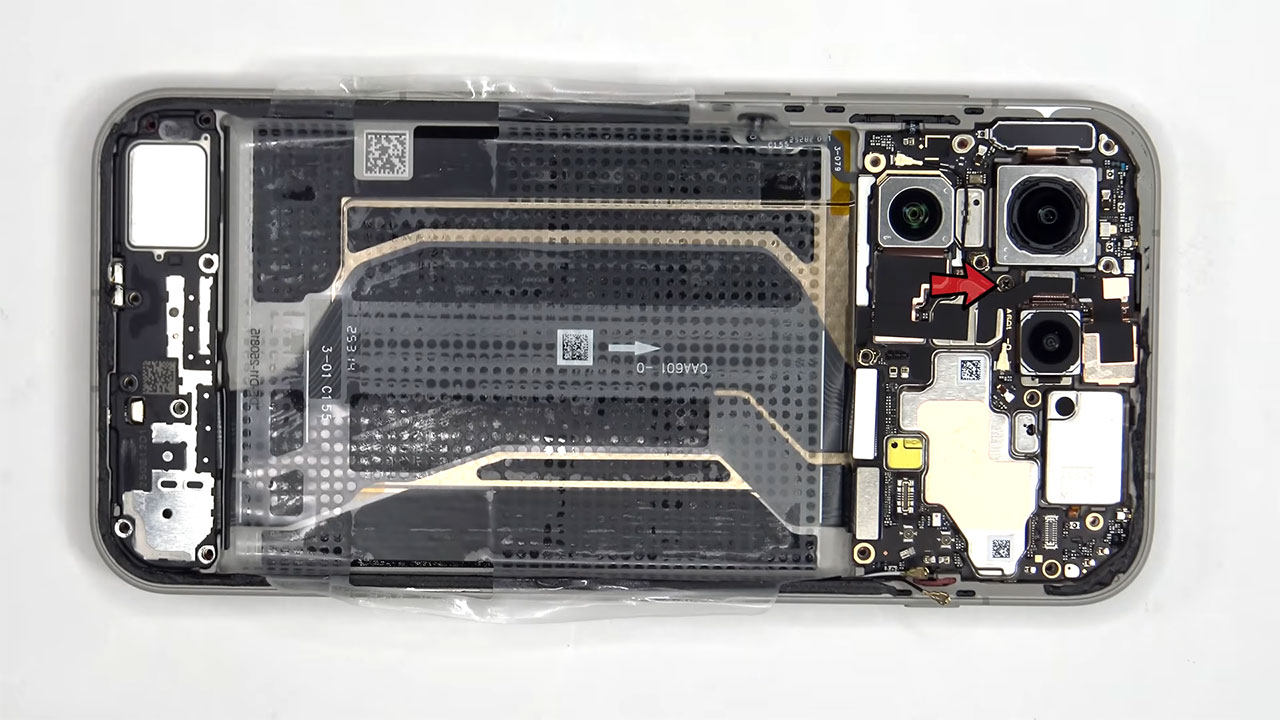 oneplus 15 teardown 8 کالبدشکافی گوشی OnePlus 15