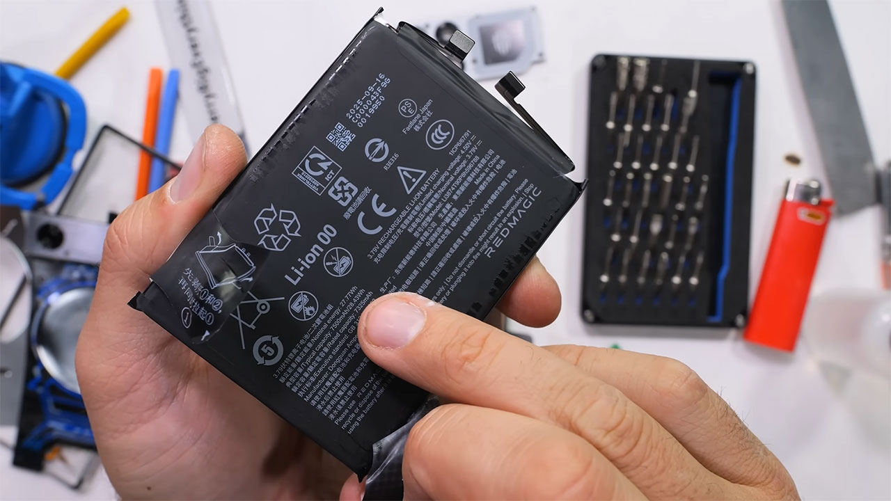 redmagic 11 pro teardown 14 کالبدشکافی گوشی Redmagic 11 Pro