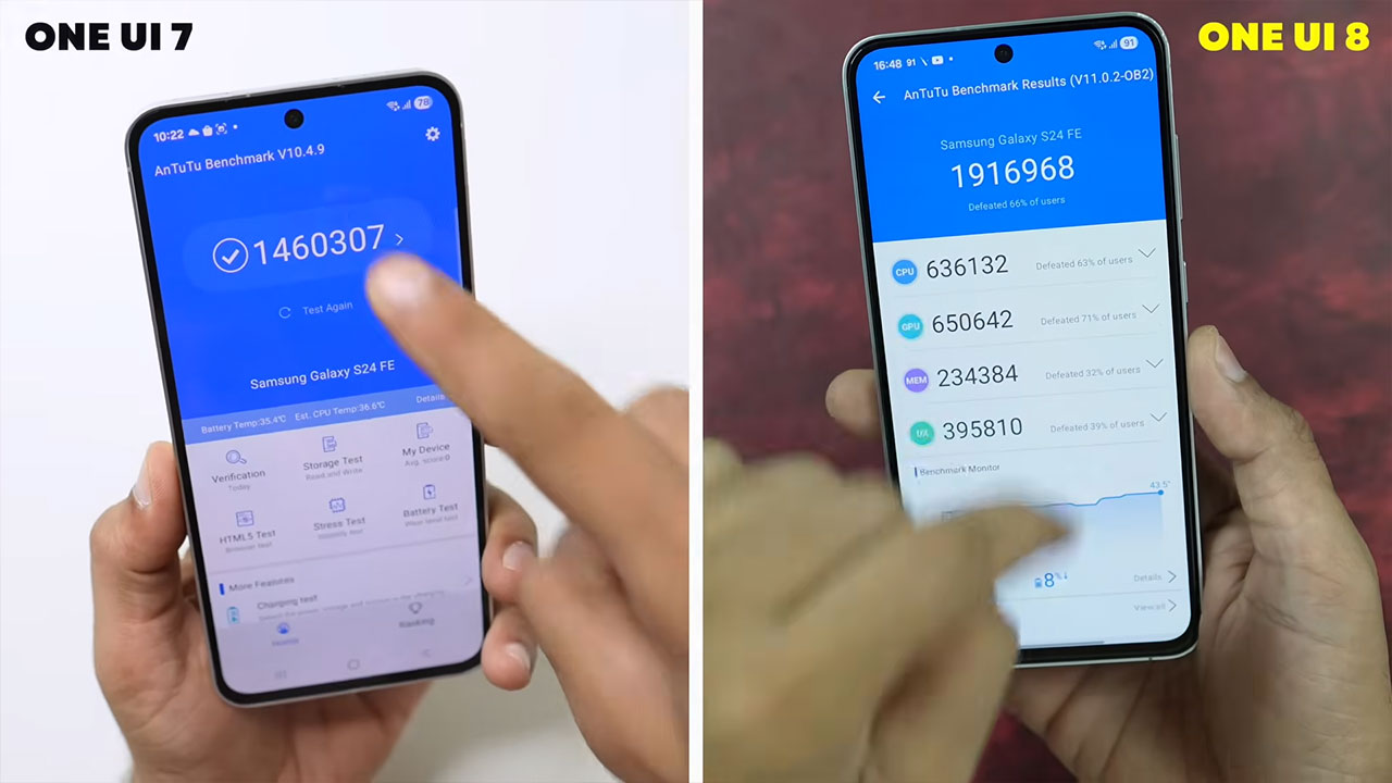 بررسی نرم‌افزار گوشی سامسونگ S24 FE در بلندمدت