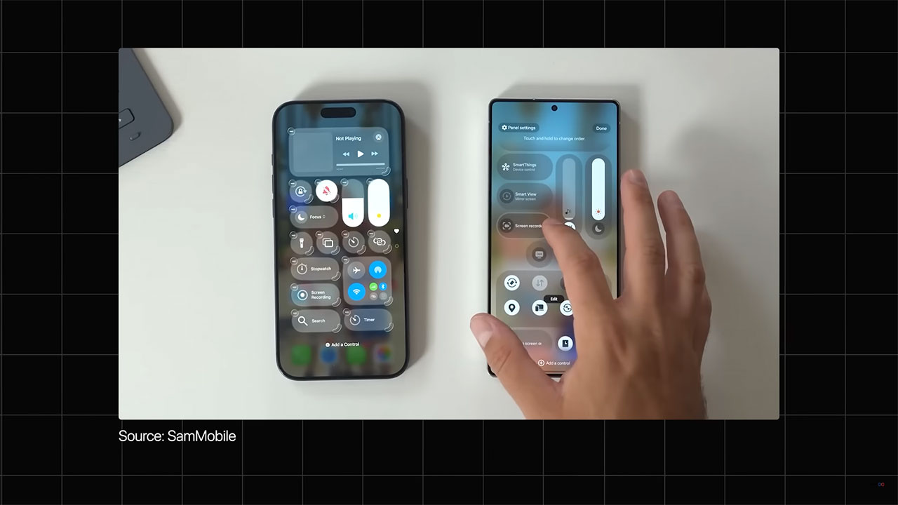 کپیکاریهای نرمافزاری؛ کنترل سنتر و لاک اسکرین