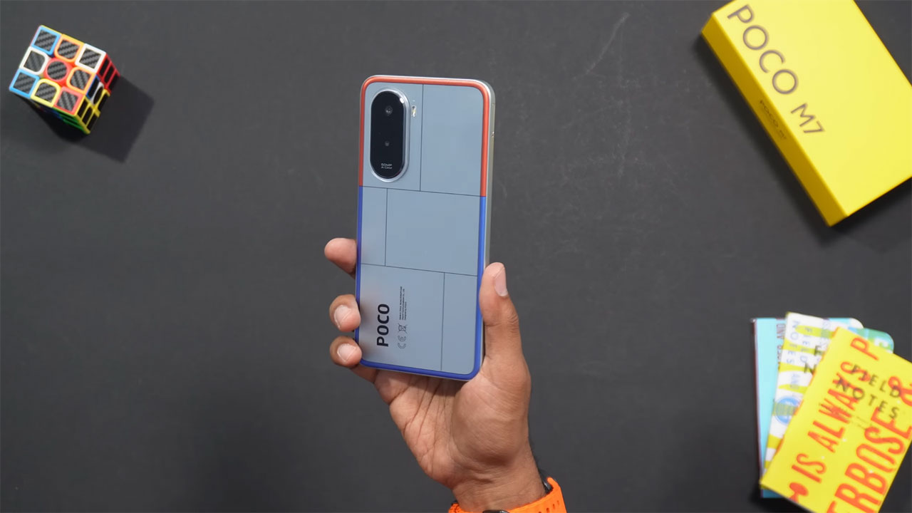 بررسی طراحی گوشی Poco M7 4G شیائومی